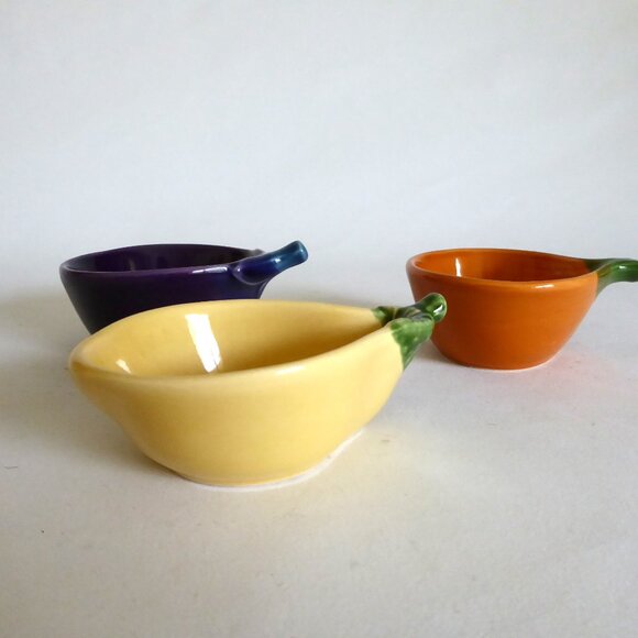 VINTAGE JAPANESE JAPAN KAFUKI PORCELAIN VEGETABLE FRUIT...